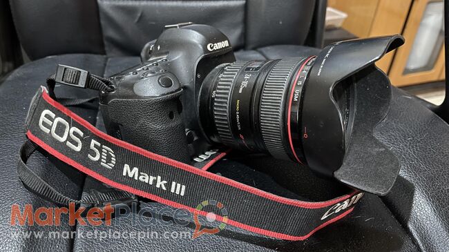 Canon 5D Mark III with box and 24-105 lens - Monagri, Limassol • Marketplace Pin