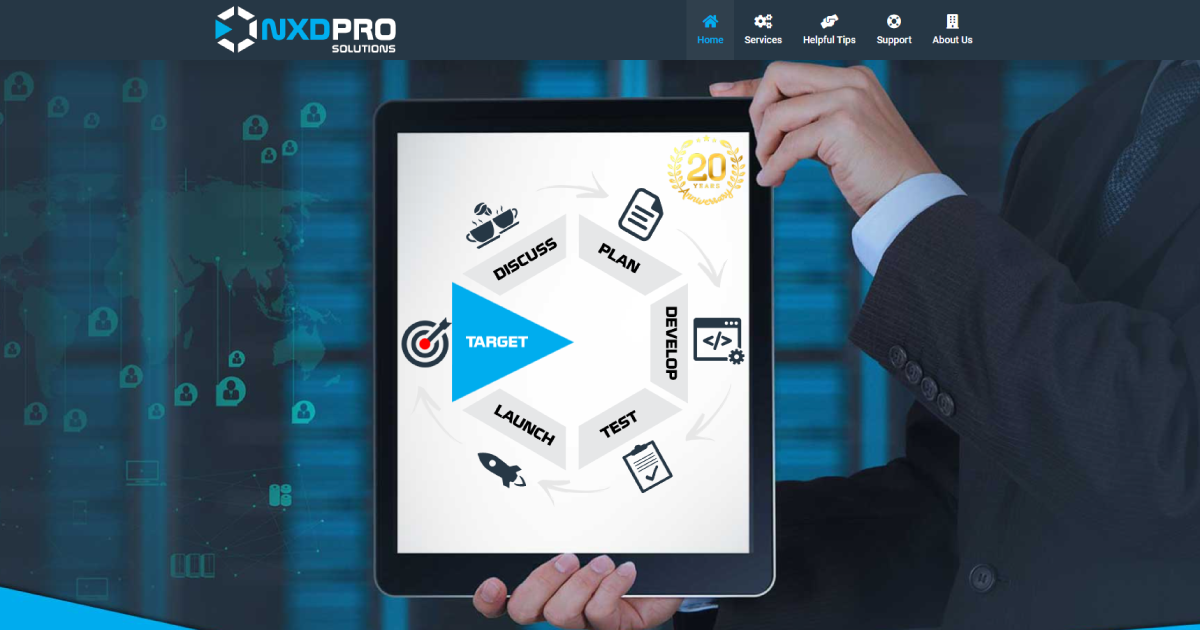 NXDPRO Solutions - 20 Years of Excellence in Web Services, SEO